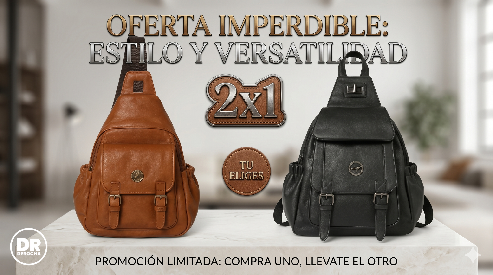 Mochila Mujer 2x1 DDD